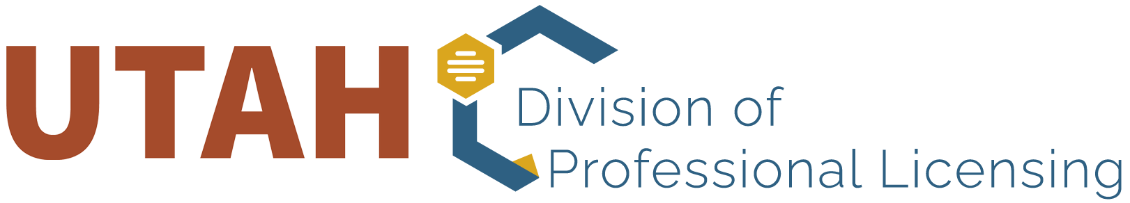 Utah Department of Commerce Division of Professional Licensing logo